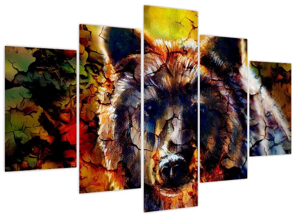 Tablou - Urs,pictură (150x105 cm)