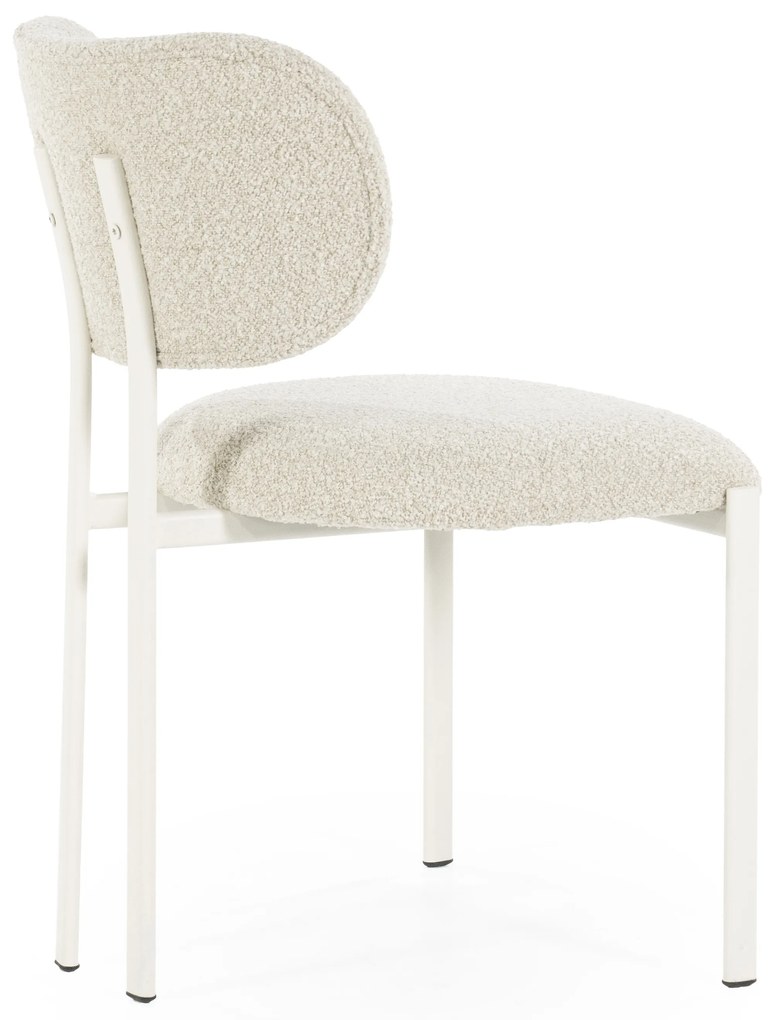 Scaun din tesatura taupe