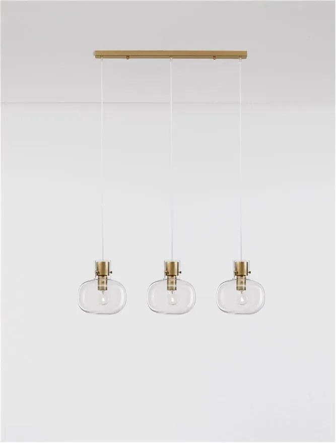 Lustra cu 3 pendule design modern CINZIA