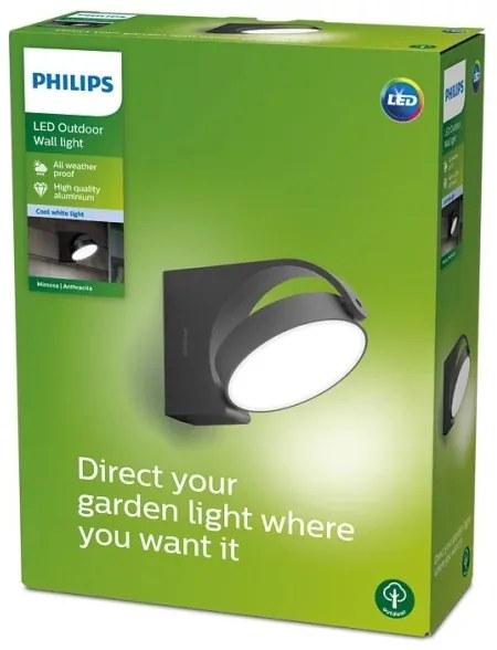 Aplică LED de exterior MIMOSA LED/7W/230V 4000K IP44 Philips