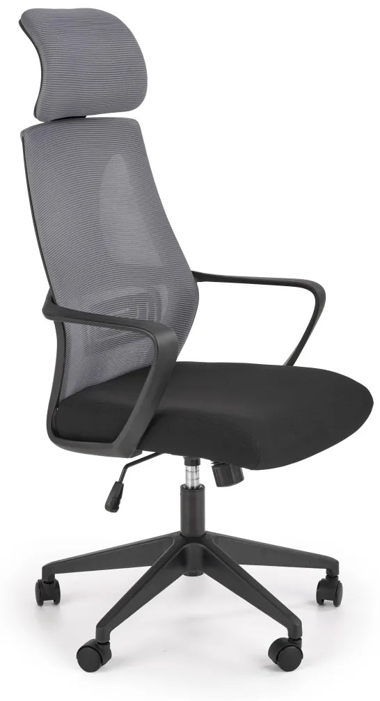 Scaun de birou Valdez gri/negru