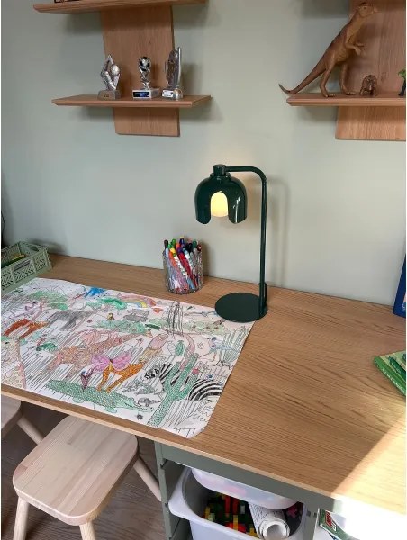 Osram - Lampă de masă DECOR COROLLE 1xG9/20W/230V verde