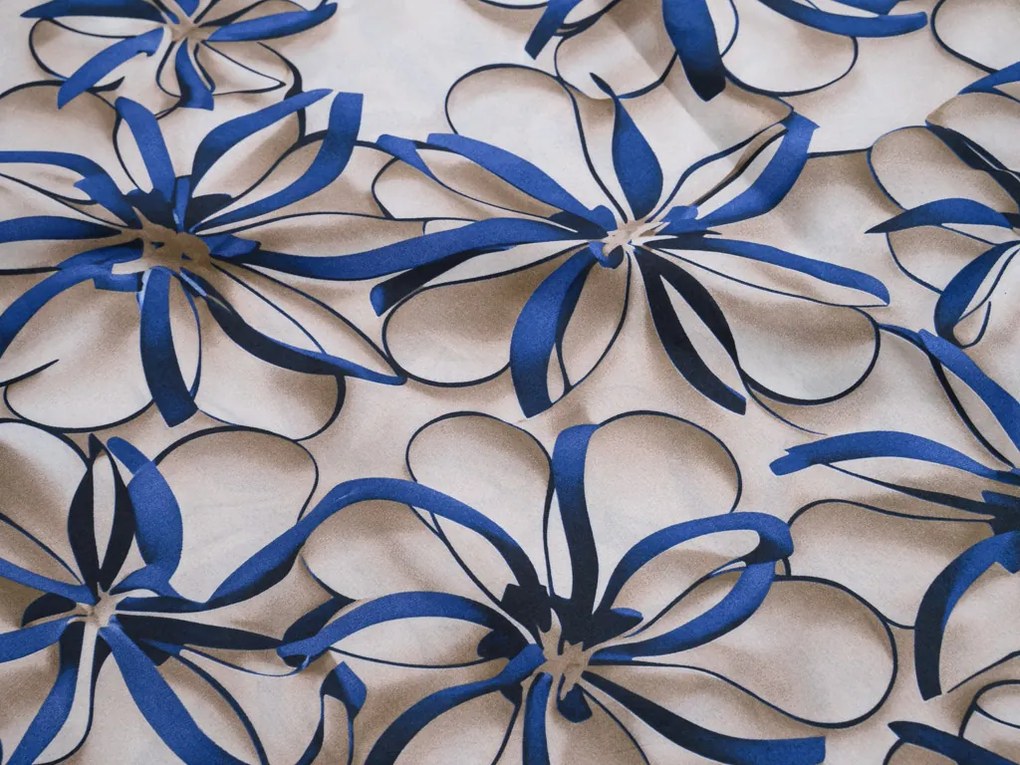 Lenjerie din microfibra FLORVINA bej Dimensiune lenjerie de pat: 70 x 90 cm | 140 x 220 cm