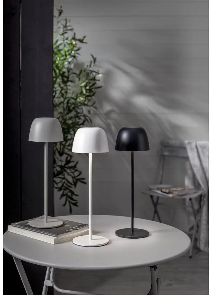 Veioză gri LED (înălțime 21,5 cm) Bobby – Star Trading