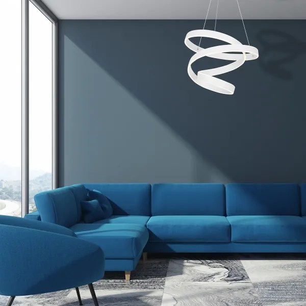 Lustră LED pe cablu ANDROMEDA LED/45W/230V