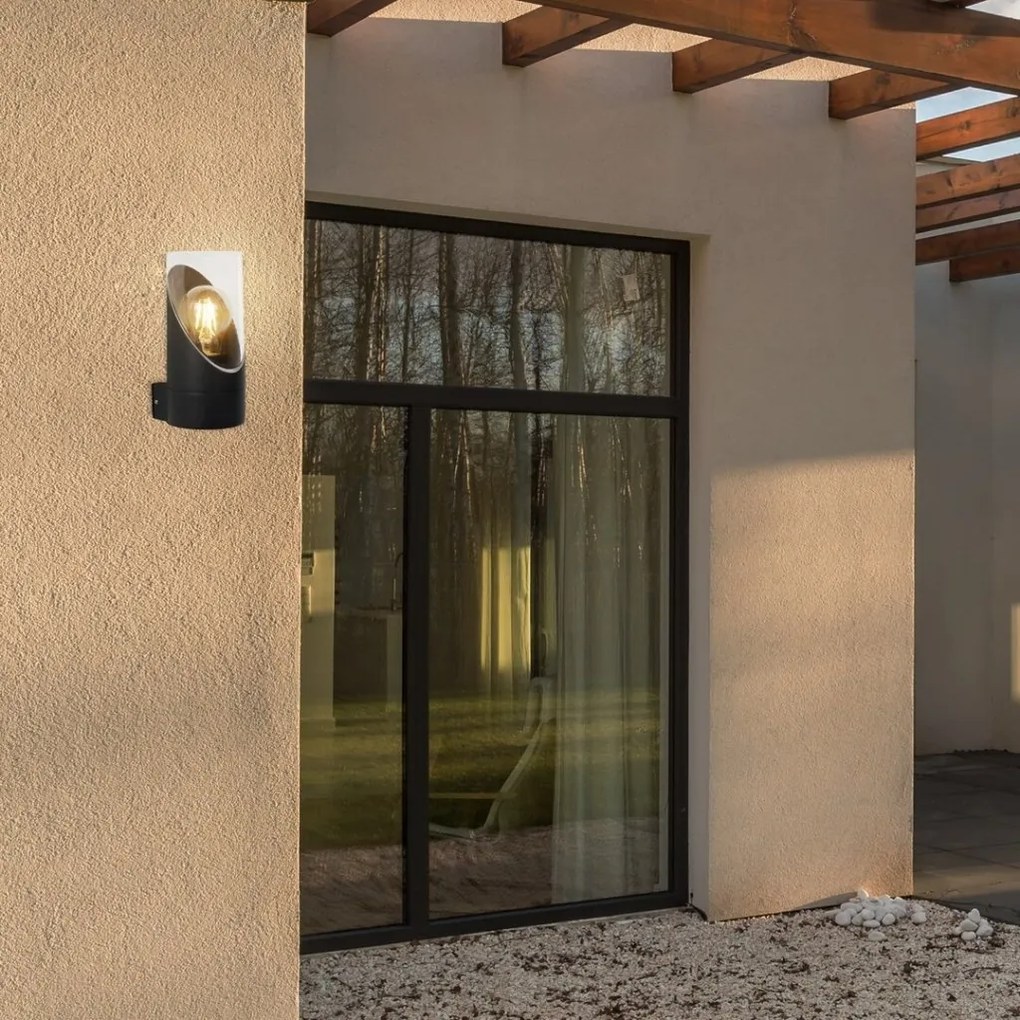 Aplica pentru iluminat exterior design modern IP54 Novigrad negru