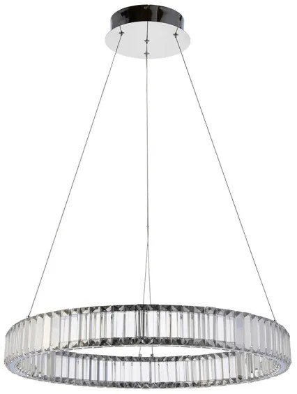 Endon 102255 - Lustră LAGUNA cu LED, dimerizabilă, suspendată pe cablu, LED/36W/230V, crom lucios