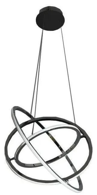 Lustră LED dimabilă pe cablu LED/105W/230V 3000-6500K + telecomandă