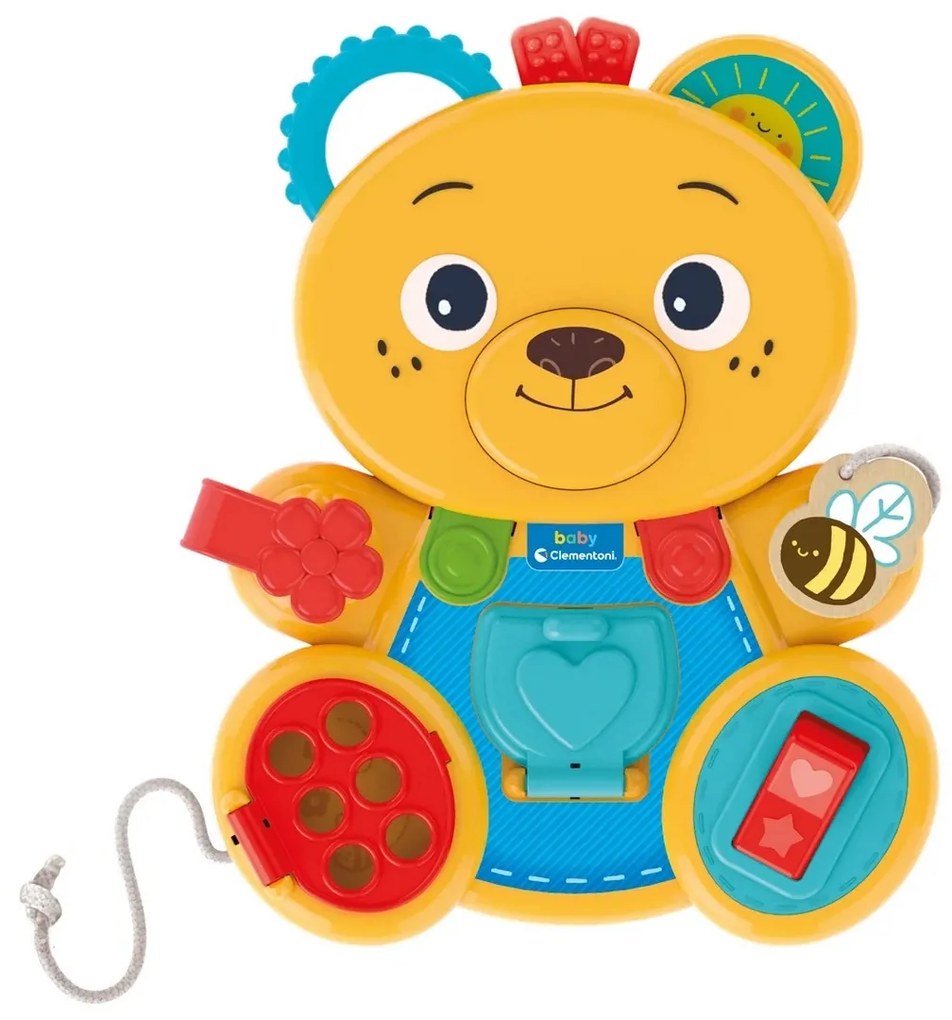 Clementoni Montessori Didactic Teddy Bear, 29 x 35x 5,5 cm