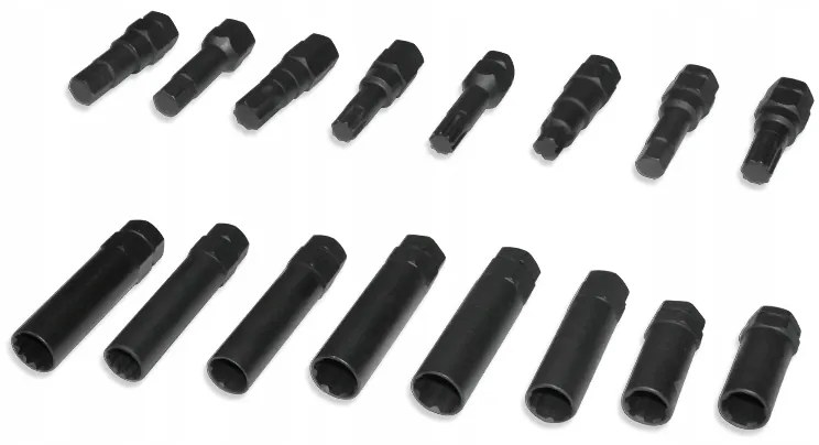 Set de ștuțuri atipice pentru roți 16pcs