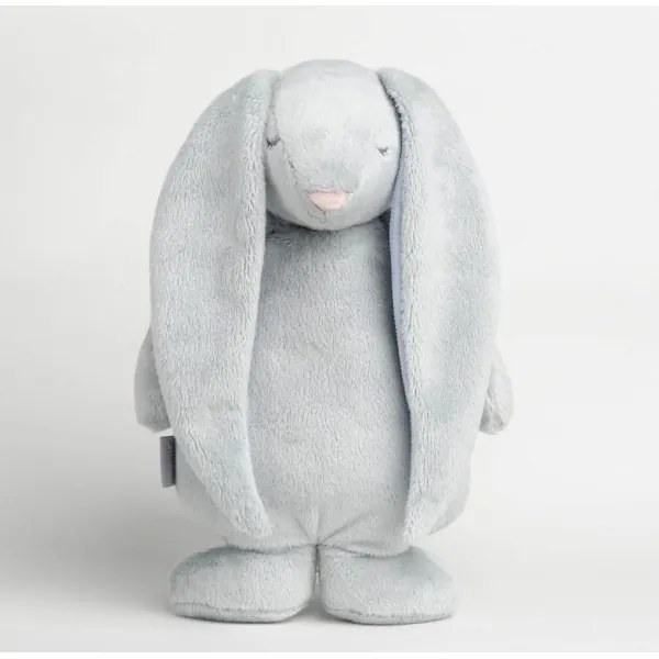 Moonie - Iepuraș somnoros cu melodie și lumină, argintiu