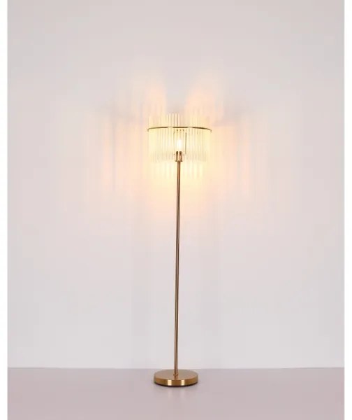 Lampadar Globo 15698SM GORLEY 1xE27/60W/230V auriu