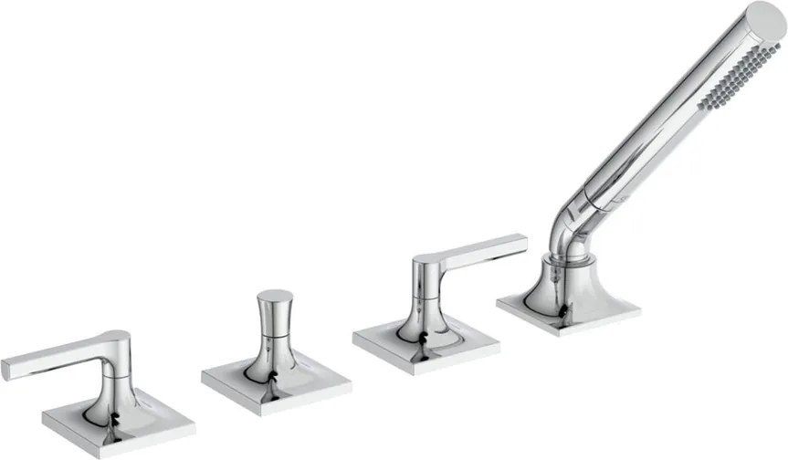 Baterie cada - dus Ideal Standard Atelier Joy Neo crom lucios 4 elemente