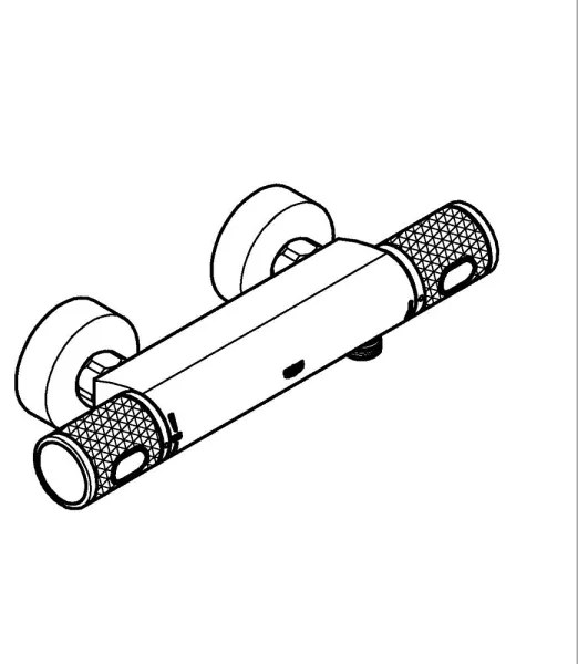 GROHE 34790000 - Baterie termostatică de duș PRECISION FEEL DN 15, cromat