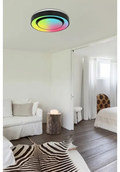 Plafonieră LED RGB dimabilă SULLY LED/24W/230V Globo 41368-24 + telecomandă