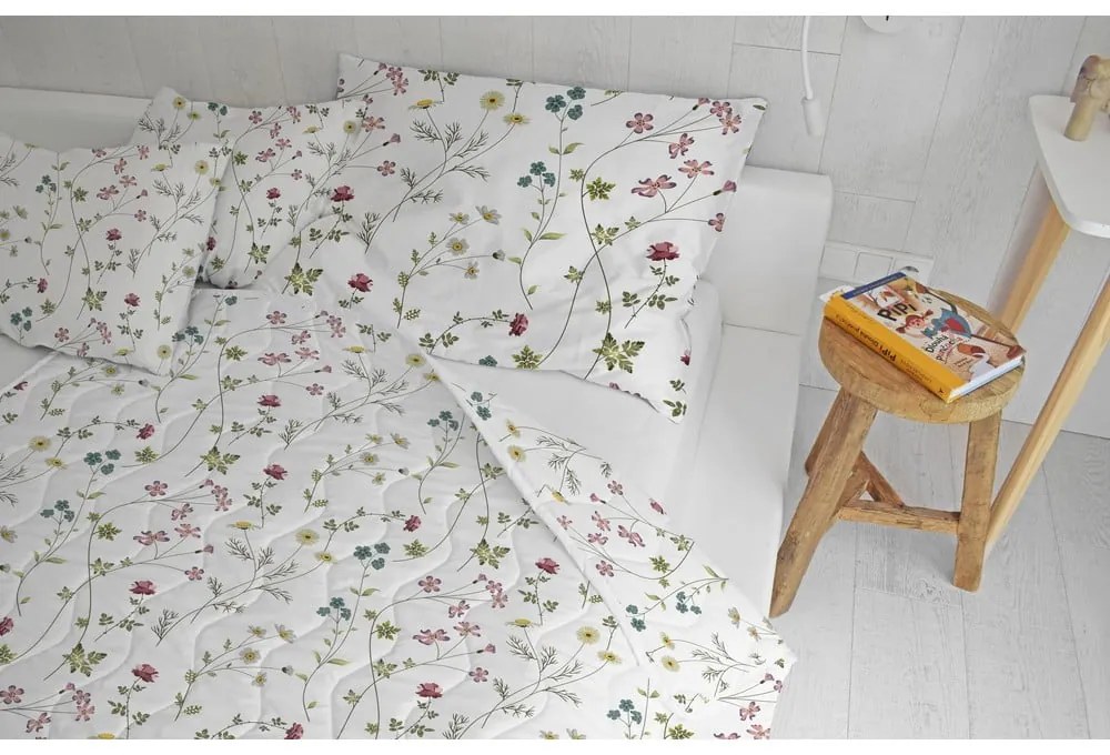 Set pilotă și față de pernă din bumbac satinat matlasat 140x200 cm – Butter Kings