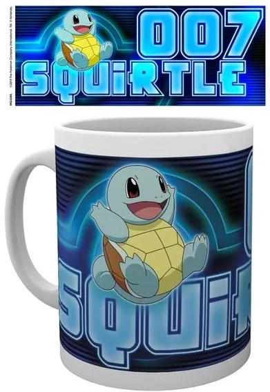 Cană Pokemon - Squirtle Glow