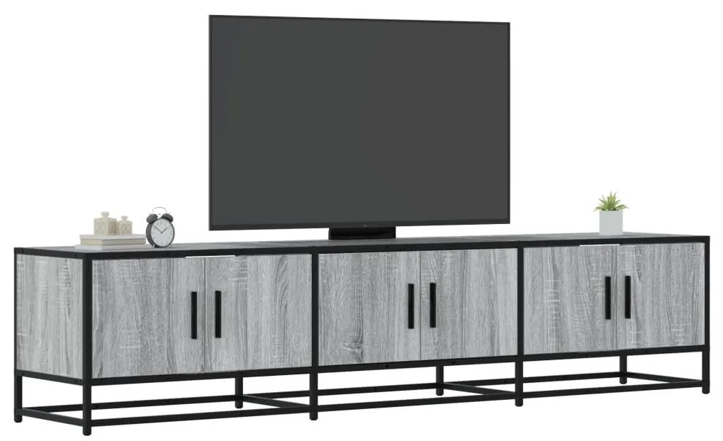vidaXL Dulap TV, gri sonoma, 180x35x41 cm, lemn prelucrat