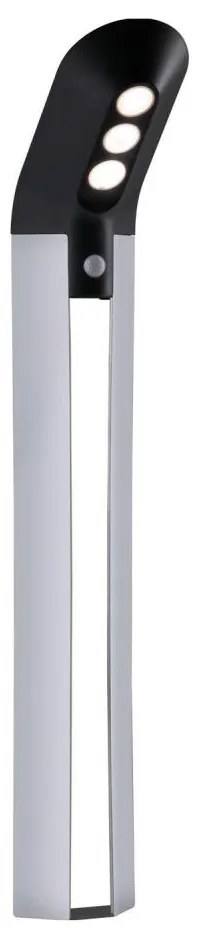 Paulmann 94252 - Lampă solară LED 1,2W IP44 cu senzor SOLEY 3,7V pentru exterior