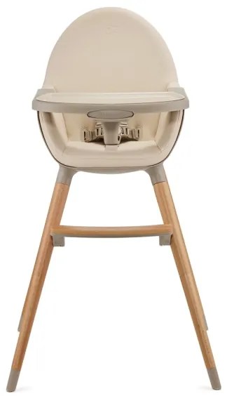 Scaun de masă pentru copii KINDERKRAFT 2v1 FINI2 fag/bej