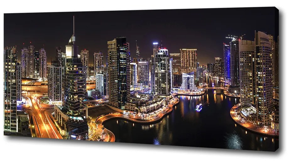 Print pe canvas Marina in dubai