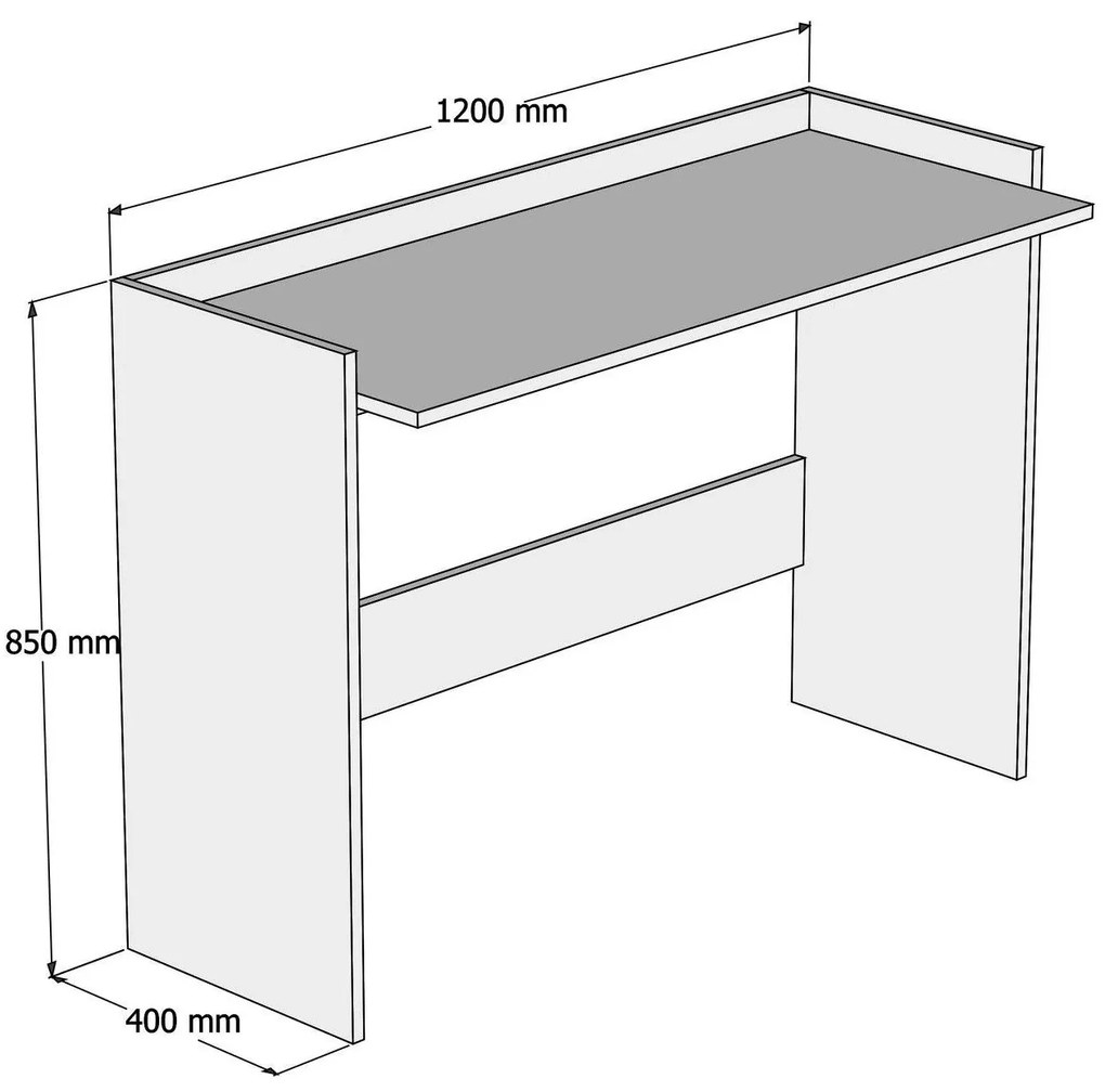 Masă PC Elmo (Nuc). 1088806