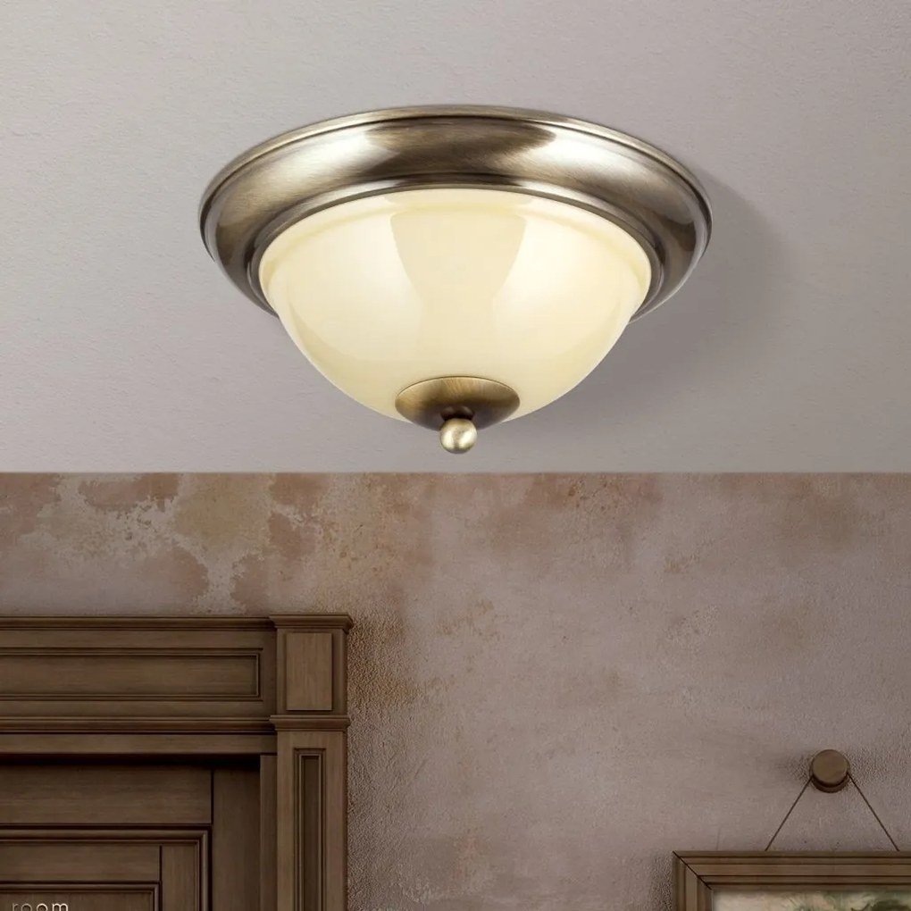 Plafoniera stil clasic AUSTRIAN OLD LAMP D-25cm alama antique/champagne