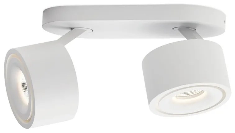 Plafoniera cu 2 Spoturi LED directionabile SPECTER alba