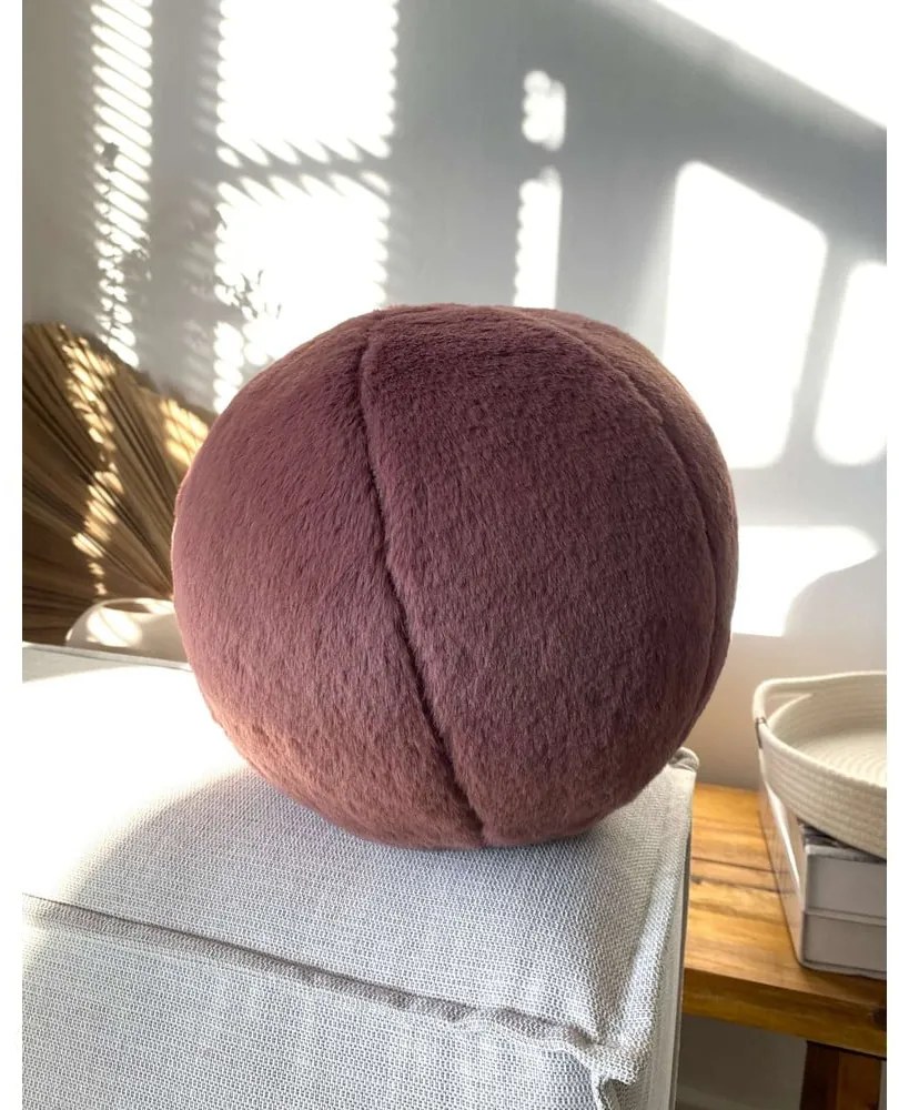 Pernă decorativă din micropluș, cocolino ø 25 cm Top – Mioli Decor