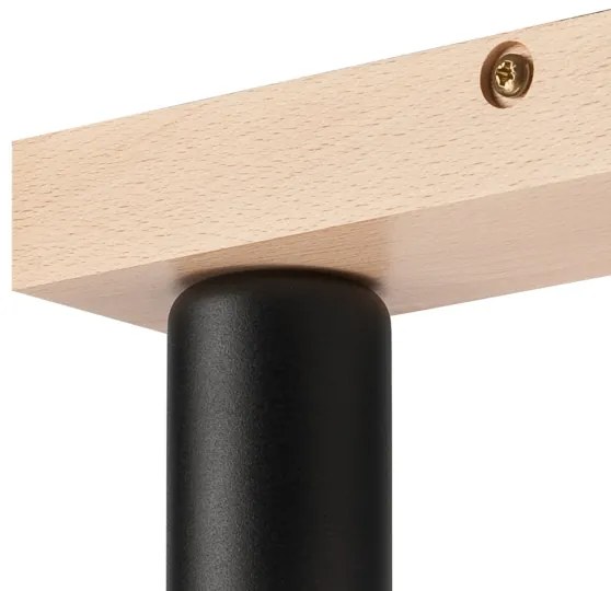 Lustră aplicată VITO 2xE27/60W/230V fag