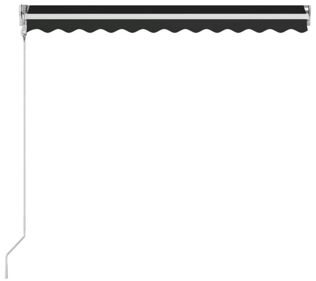 Copertina retractabila automat, antracit, 350 x 250 cm Antracit, 350 x 250 cm