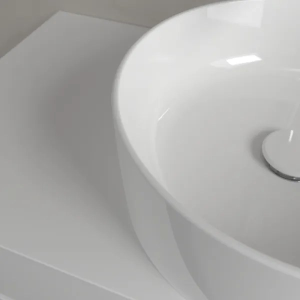 Villeroy & Boch COLLARO 4A184001 - Chiuvetă pentru blat Ø 40 cm, ceramică, albă