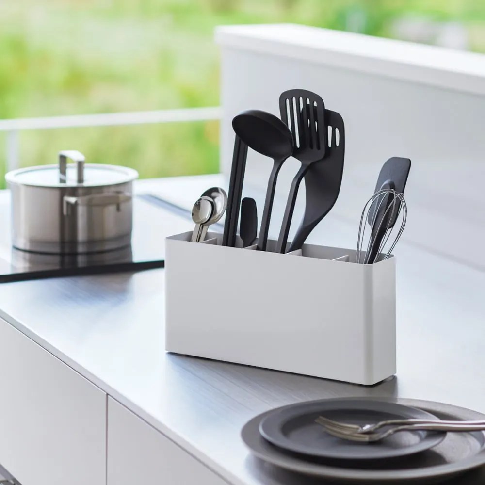 Suport pentru ustensile de bucătărie din metal Tower – YAMAZAKI