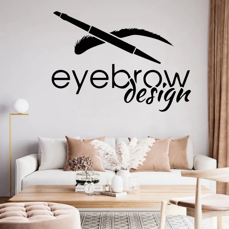Sticker perete Eyebrow Design