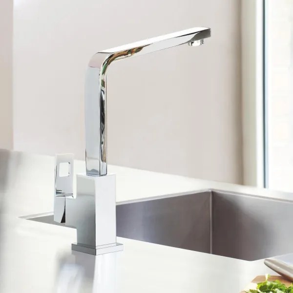 GROHE 31255000 - Baterie pentru chiuvetă EUROCUBE, crom lucios