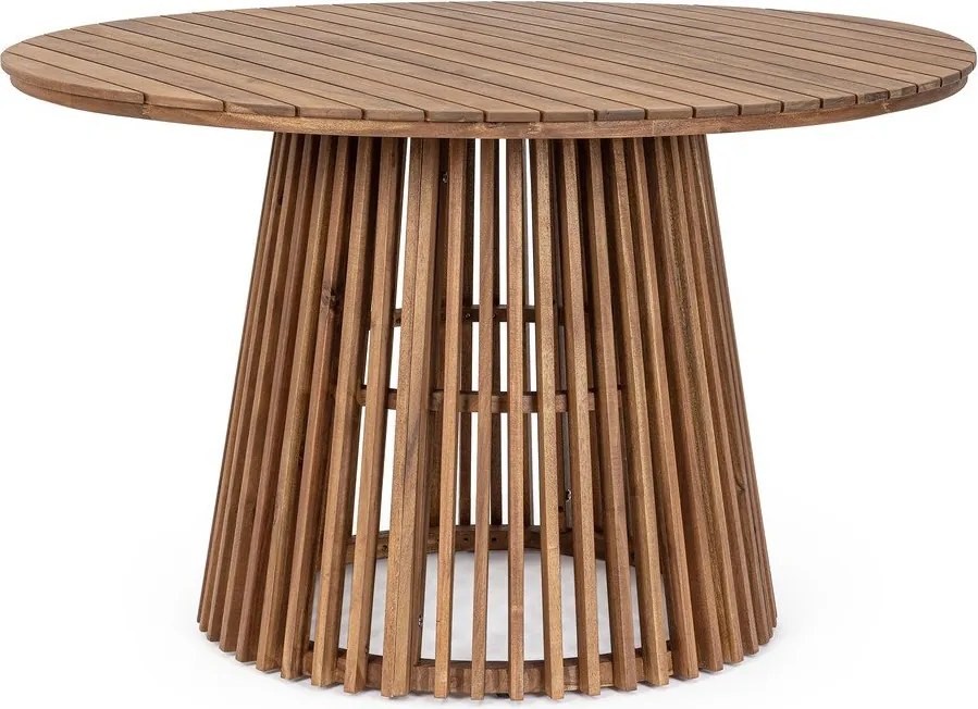 Masă de grădină rotundă din lemn de acacia ø 120 cm Rodano – Bizzotto