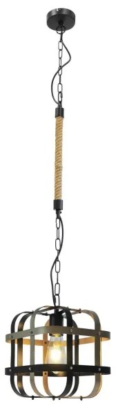 Lustră pe lanț KLATKA 1xE27/10W/230V