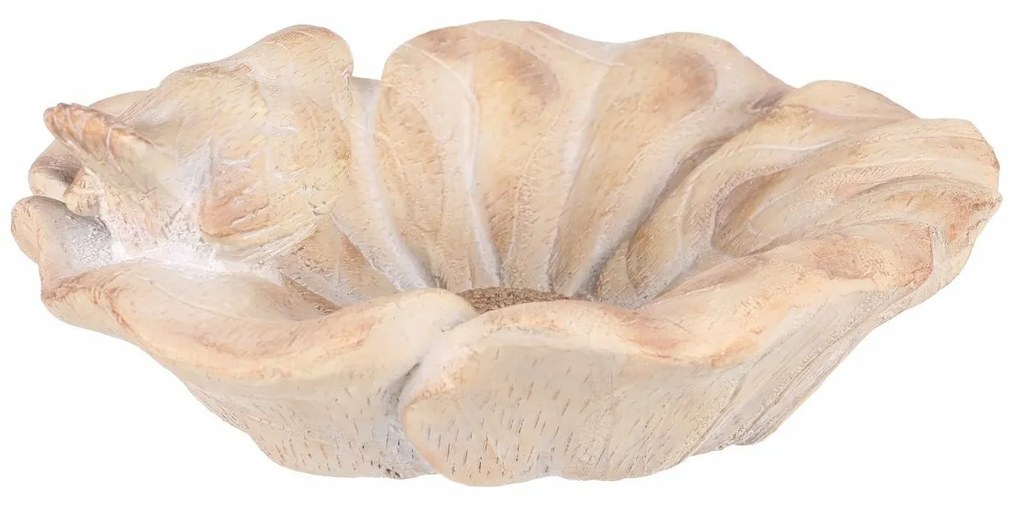 Adăpătoare pentru păsări cu flori și păsărel,ceramică MgO, 36 x 38 x 16 cm