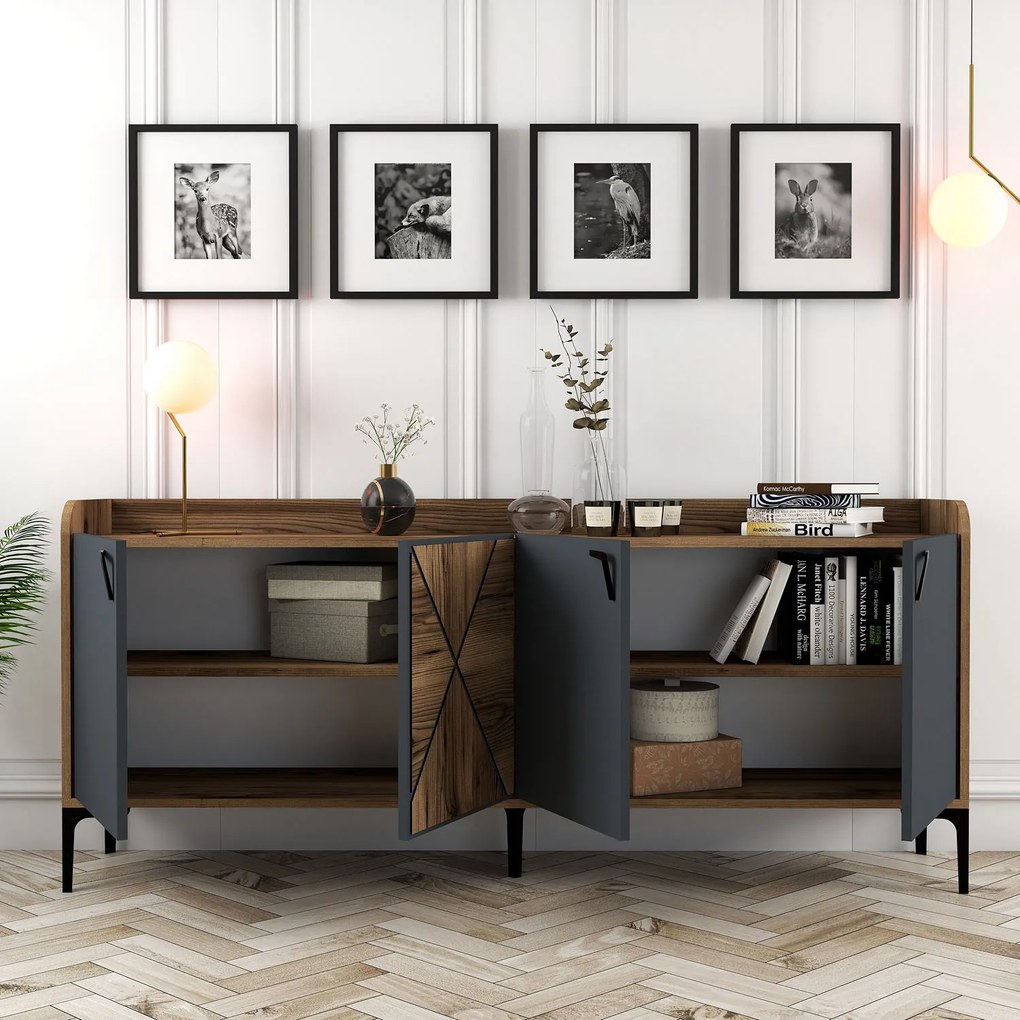 Dulap Venedikt (nuc + Antracit). 1072730