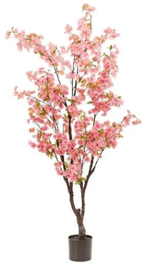 Copac Artificial cu floare de cireș roz - 175 cm