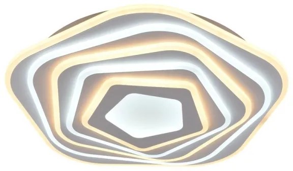 Plafonieră LED dimabilă LED/125W/230V 3000-6500K + telecomandă