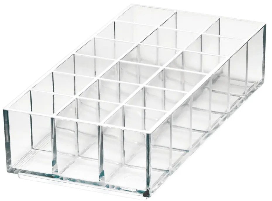 Organizator de baie pentru cosmetice din plastic reciclat Lip Station – iDesign