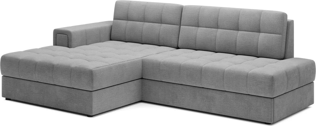 Coltar extensibil stanga 3 locuri ELTAP, LT-85MO, Blezalt, 240x150x82 cm, lemn/poliester, gri