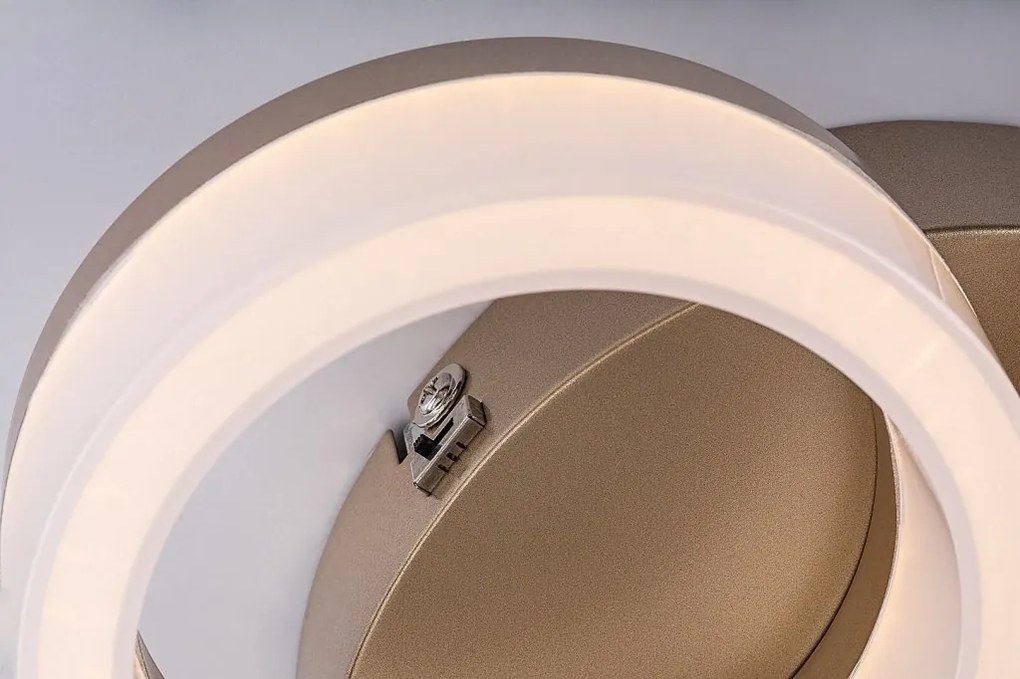 Plafoniera LED design geometric circular Amilia auriu