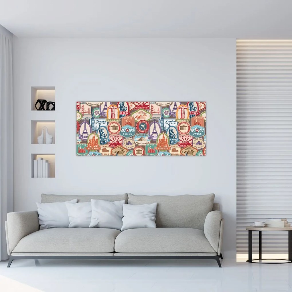 Tablou - Călătorul (120x50 cm)