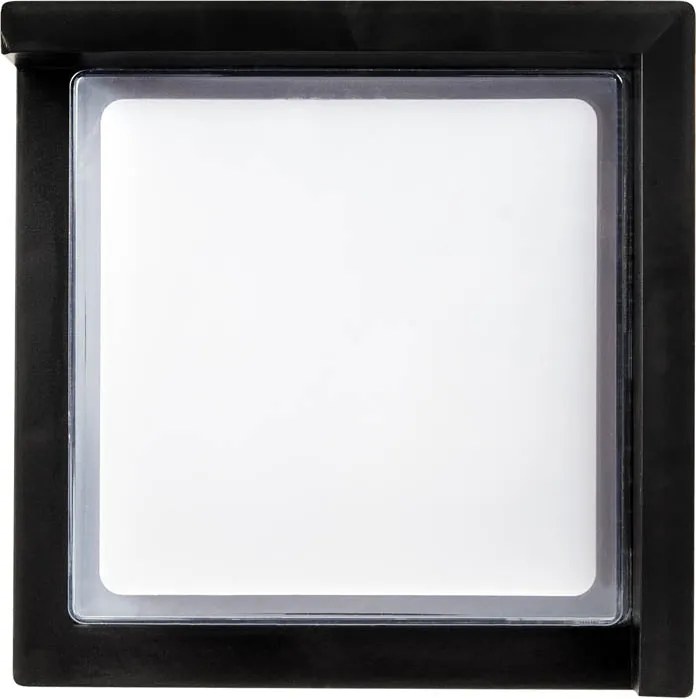 Aplica LED Patrat Erste Siera 12W 6000K IP65 - Corp Iluminat Exterior Modern 170x170x90mm - Rezistent la Apa pentru Fatade, Garaje si Securitate