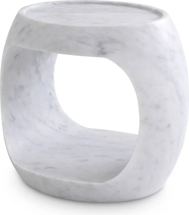 Masuta laterala design LUX Clipper low, alb 114856 HZ