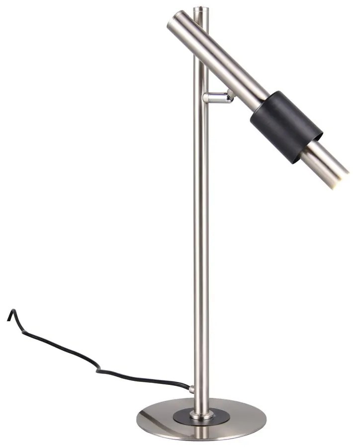 Veioză neagră-argintie LED (înălțime 50 cm) Ikaris – Trio Select