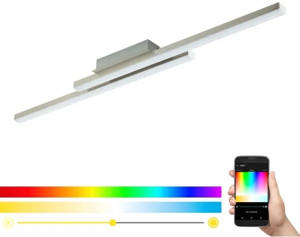 Eglo 97906 - Lustr LED RGB dimabil FRAIOLI-C 2x17W 230V