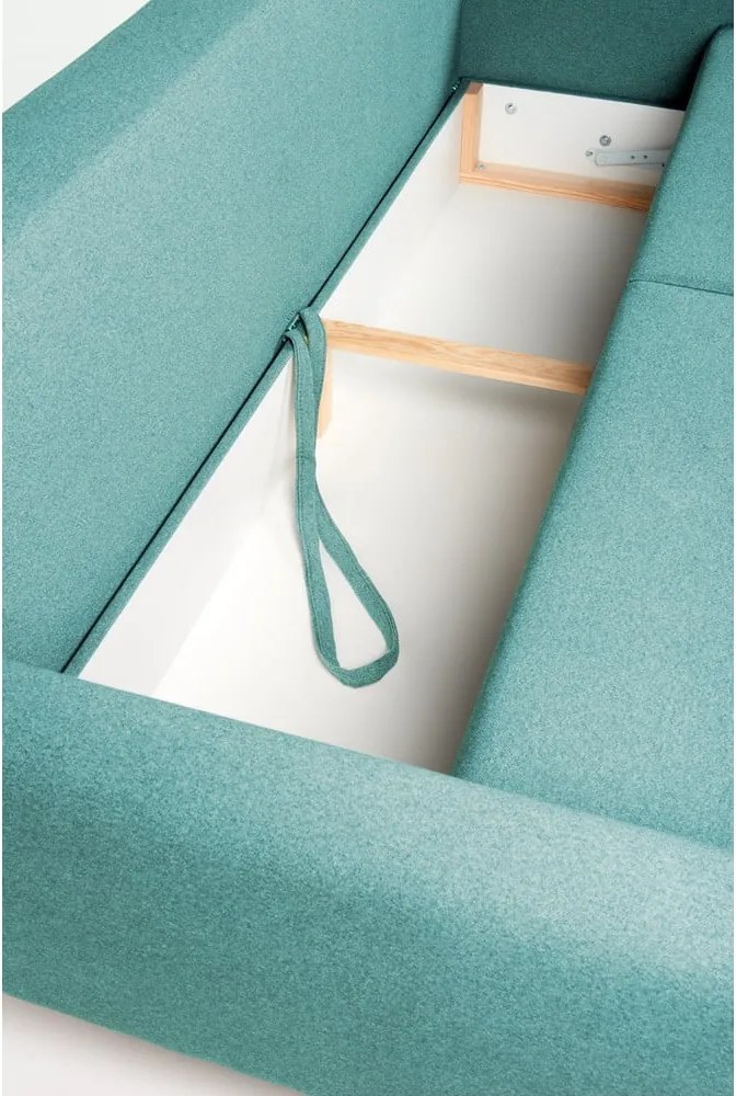 Canapea extensibilă Bonami Selection Pop, turcoaz